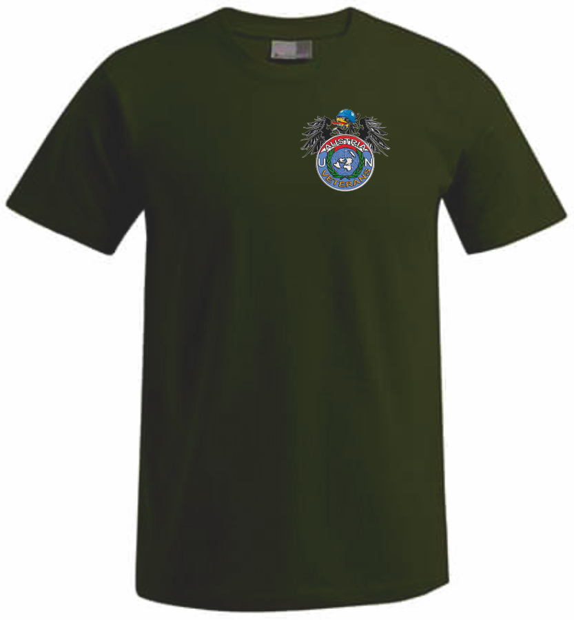 (Bild für) Premium T-Shirt UN Veterans Logo mit Adler klein